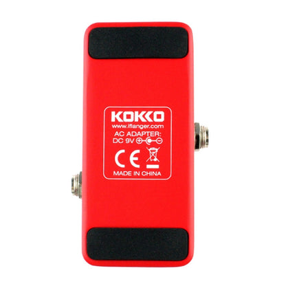 KOKKO FOD5 Mini Electric Guitar Overload Monoblock Effects Pedal(Red) - Guitar Tuner by KOKKO | Online Shopping UK | buy2fix