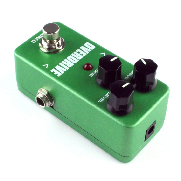 KOKKO FOD3 Mini Electric Guitar Tube Sound Overload Monoblock Effects Pedal(Green) - Guitar Tuner by KOKKO | Online Shopping UK | buy2fix
