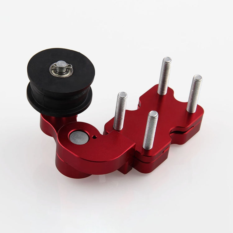 HC154 Motorcycle Modified Accessories Universal Aluminum Alloy Chain Adjuster(Red) - In Car by buy2fix | Online Shopping UK | buy2fix