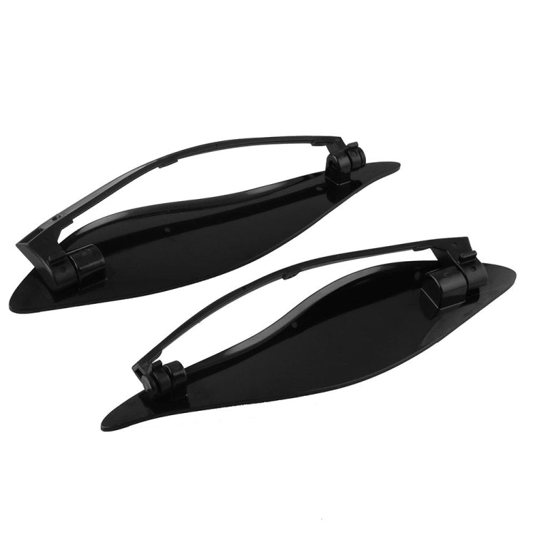 MB-OT360 2 PCS Adjustable Air Deflectors Side Wings Fairing Side Cover Shield for for 2014-2019 Harley Davidson Touring Electra / Street / Tri Glide / CVO - Others by buy2fix | Online Shopping UK | buy2fix