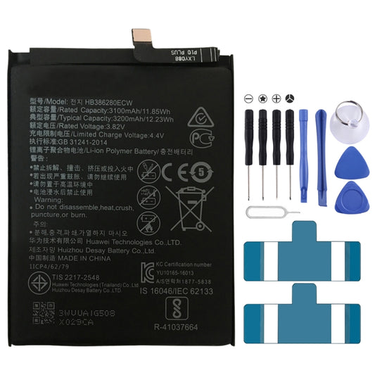 HB386280ECW Li-ion Polymer Battery for Honor 9 / Huawei P10 - For Huawei by buy2fix | Online Shopping UK | buy2fix