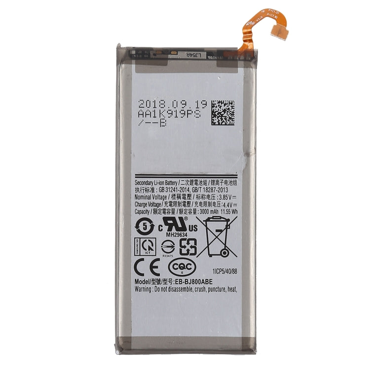 3000mAh Rechargeable Li-ion Battery EB-BJ800ABE for Galaxy J8 (2018) - For Samsung by buy2fix | Online Shopping UK | buy2fix