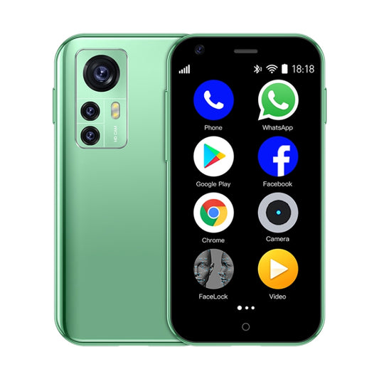 SOYES D18, 1GB+8GB, 2.5 inch MTK6580 Quad Core up to 1.3GHz, Bluetooth, WiFi, FM, Network: 3G, Dual SIM(Green) - SOYES by SOYES | Online Shopping UK | buy2fix