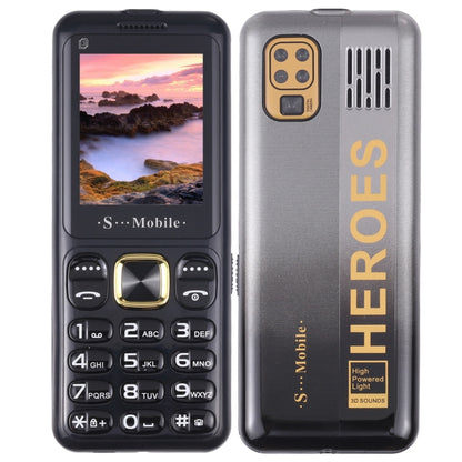 W23 Elder Phone, 2.2 inch, 800mAh Battery, 21 Keys, Support Bluetooth, FM, MP3, GSM, Triple SIM (Black) - Others by buy2fix | Online Shopping UK | buy2fix