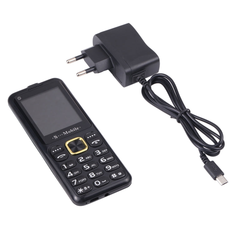 W23 Elder Phone, 2.2 inch, 800mAh Battery, 21 Keys, Support Bluetooth, FM, MP3, GSM, Triple SIM (Black) - Others by buy2fix | Online Shopping UK | buy2fix