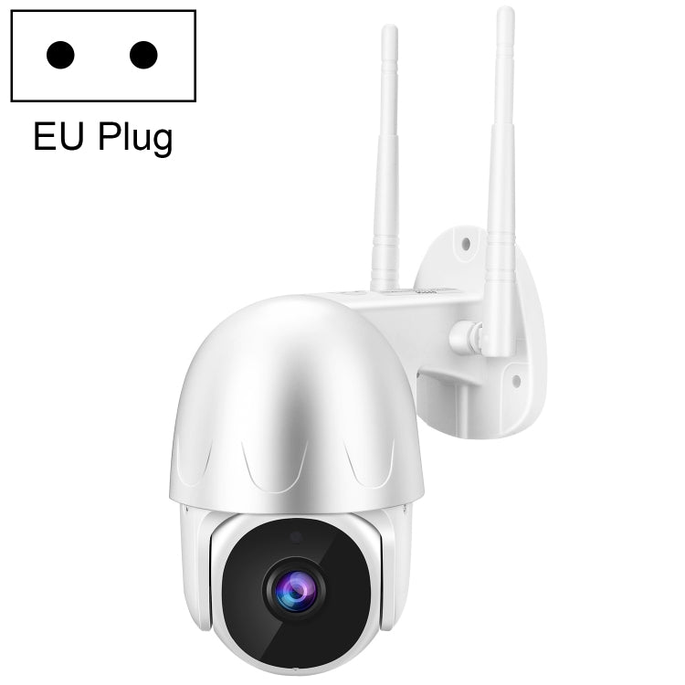 Tuya QX45 1080P Full HD IP65 Waterproof 2.4G Wireless IP Camera, Support Motion Detection & Two-way Audio & Night Vision & TF Card, EU Plug - Security by buy2fix | Online Shopping UK | buy2fix