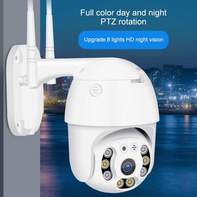 QX21 1080P HD WiFi IP Camera, Support Night Vision & Motion Detection & Two Way Audio & TF Card, EU Plug - Security by buy2fix | Online Shopping UK | buy2fix