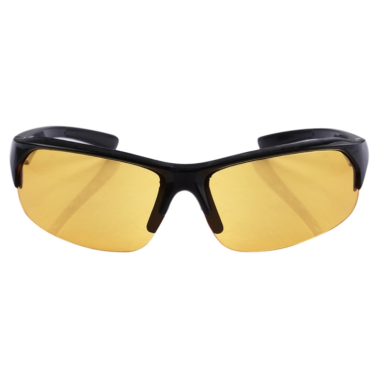 Yellow Lens Anti Glare Night Vision Glasses Safety Driver Sunglasses for Men / Women - Outdoor & Sports by buy2fix | Online Shopping UK | buy2fix