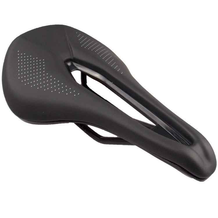 BIKERSAY SZ001 Bicycle PU Leather Saddle Seat (Black) - Outdoor & Sports by BIKERSAY | Online Shopping UK | buy2fix