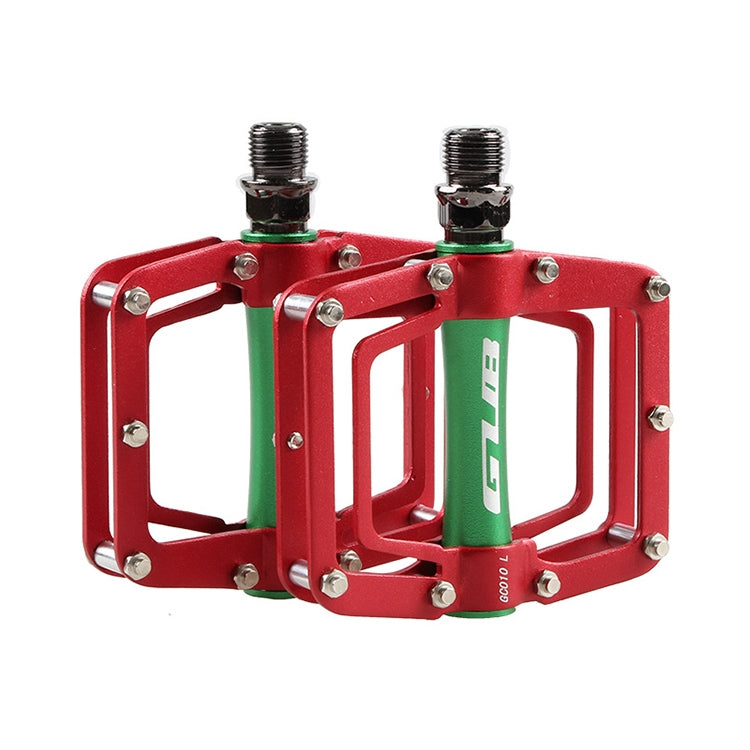 GUB GC010 MTB Bicycle Pedals(Red) - Outdoor & Sports by GUB | Online Shopping UK | buy2fix