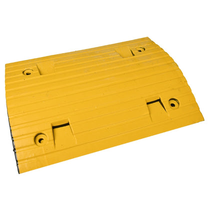 Strip Two-in-one Engineering Rubber Speed Bump, Size: 50x35x5cm - Speed Bumps by buy2fix | Online Shopping UK | buy2fix