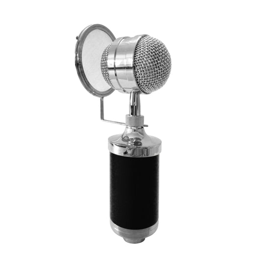 3000 Home KTV Mic Condenser Sound Recording Microphone with Shock Mount & Pop Filter for PC & Laptop, 3.5mm Earphone Port, Cable Length: 2.5m(Black) - Microphone by buy2fix | Online Shopping UK | buy2fix