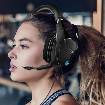 Logitech G633S Dolby 7.1 Surround Sound Stereo Colorful Lighting Noise Reduction Competition Gaming Wired Headset - Computer & Networking by Logitech | Online Shopping UK | buy2fix