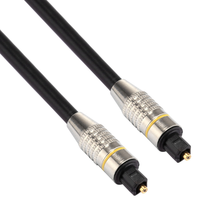 8m OD6.0mm Nickel Plated Metal Head Toslink Male to Male Digital Optical Audio Cable - Audio Optical Cables by buy2fix | Online Shopping UK | buy2fix