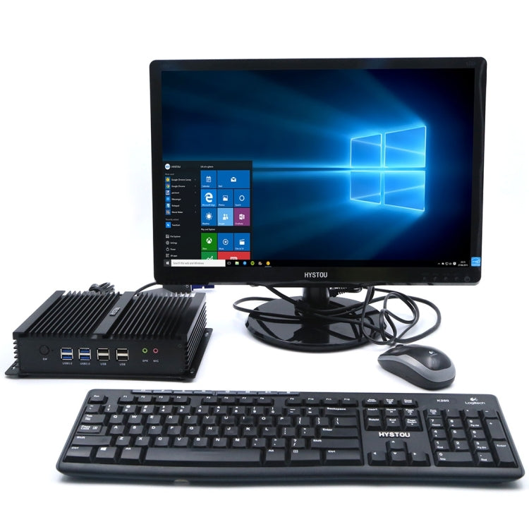 HYSTOU FMP04B-i5-4200U Mini PC Core i5-4200U Intel QS77 Express 2.6GHz, RAM: 4GB, ROM: 64GB, Support Windows 10 / Linux OS - Barebone Mini PCs by HYSTOU | Online Shopping UK | buy2fix