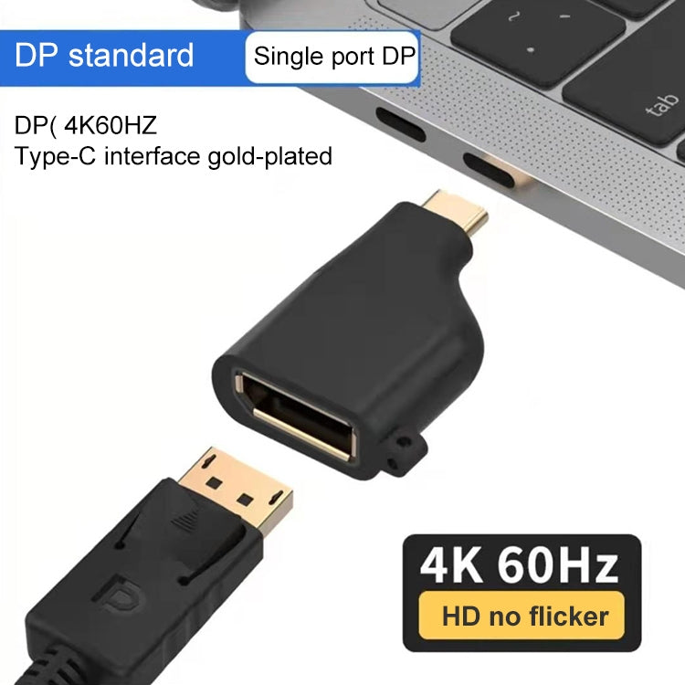 Onten 0T-9528T 4K 60Hz USB-C / Type-C to DP Adapter - Cable & Adapters by Onten | Online Shopping UK | buy2fix