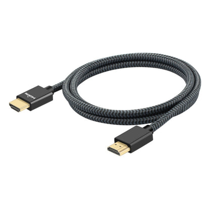 ULT-unite Gold-plated Head HDMI 2.0 Male to Male Nylon Braided Cable, Cable Length: 3m(Black) - Cable by ult-unite | Online Shopping UK | buy2fix