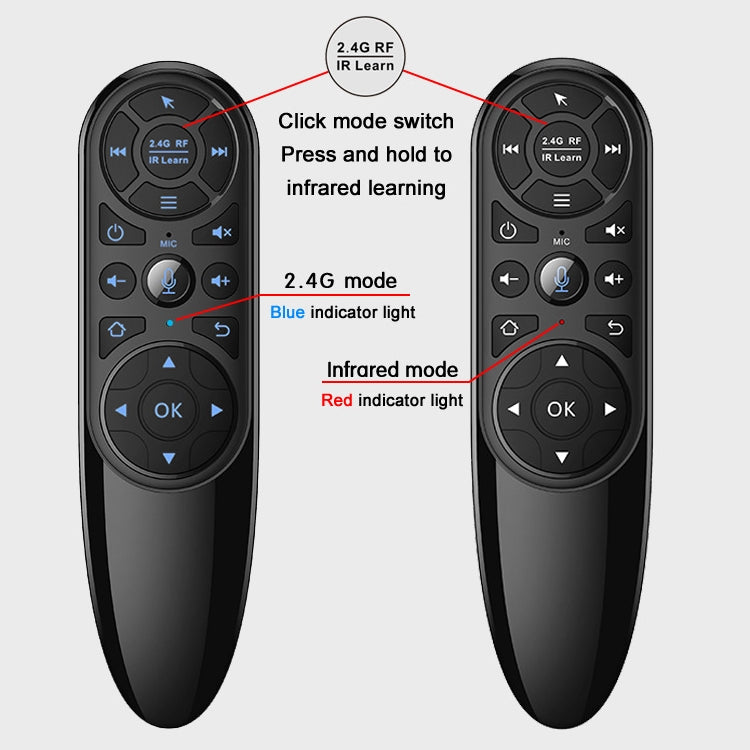 Q6 Standard Version 2.4G Wireless Air Mouse Voice Remote Control - MINI PC Accessories & Gadgets by buy2fix | Online Shopping UK | buy2fix