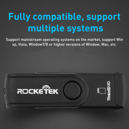 Rocketek CR5 USB3.0 Multi-function SD / TF Card Reader -  by ROCKETEK | Online Shopping UK | buy2fix