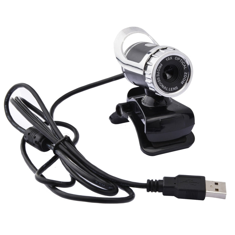 A859 480 Pixels HD 360 Degree WebCam USB 2.0 PC Camera with Sound Absorption Microphone for Computer PC Laptop, Cable Length: 1.4m -  by buy2fix | Online Shopping UK | buy2fix