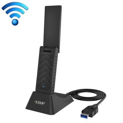 EDUP EP-AC1675 AC1900Mbps 2.4GHz & 5.8GHz Dual Band USB3.0 WiFi Adapter External Network Card - USB Network Adapter by EDUP | Online Shopping UK | buy2fix