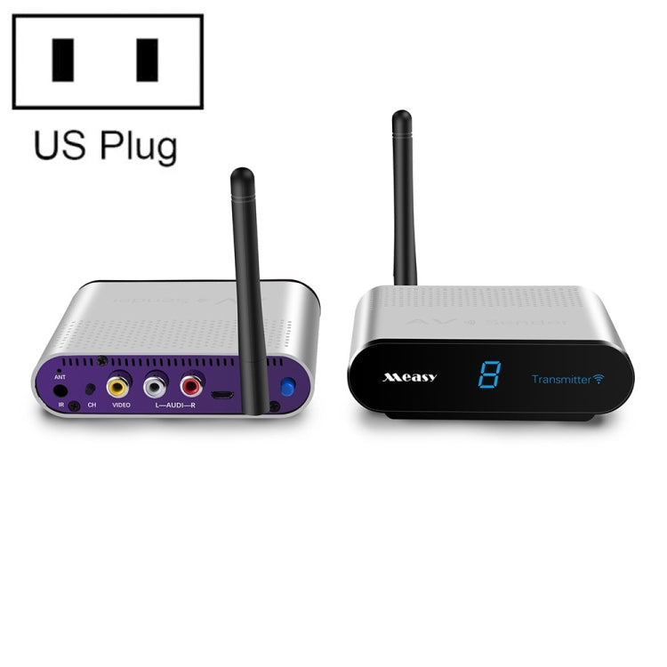 Measy AV530 5.8GHz Wireless Audio / Video Transmitter and Receiver, Transmission Distance: 300m, US Plug - Consumer Electronics by Measy | Online Shopping UK | buy2fix