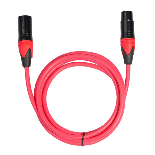 XRL Male to Female Microphone Mixer Audio Cable, Length: 5m (Red) - Consumer Electronics by buy2fix | Online Shopping UK | buy2fix