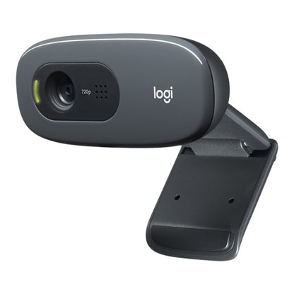 Logitech C270 HD Web Camera Meets Every Need for HD 720p Video Calls(Black) - HD Camera by Logitech | Online Shopping UK | buy2fix