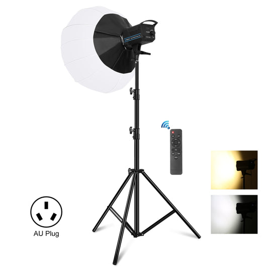 PULUZ 220V150W 3200K-5600K Studio Video Light + 2.8m Light Holder + 65cm Foldable Lantern Softbox Photography Kit(AU Plug) - Camera Accessories by PULUZ | Online Shopping UK | buy2fix
