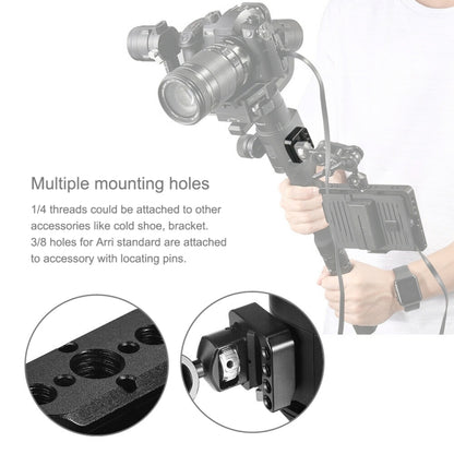 PULUZ Quick Release Plate External Mounting Holder for DJI RONIN / RONIN-S - Camera Accessories by PULUZ | Online Shopping UK | buy2fix