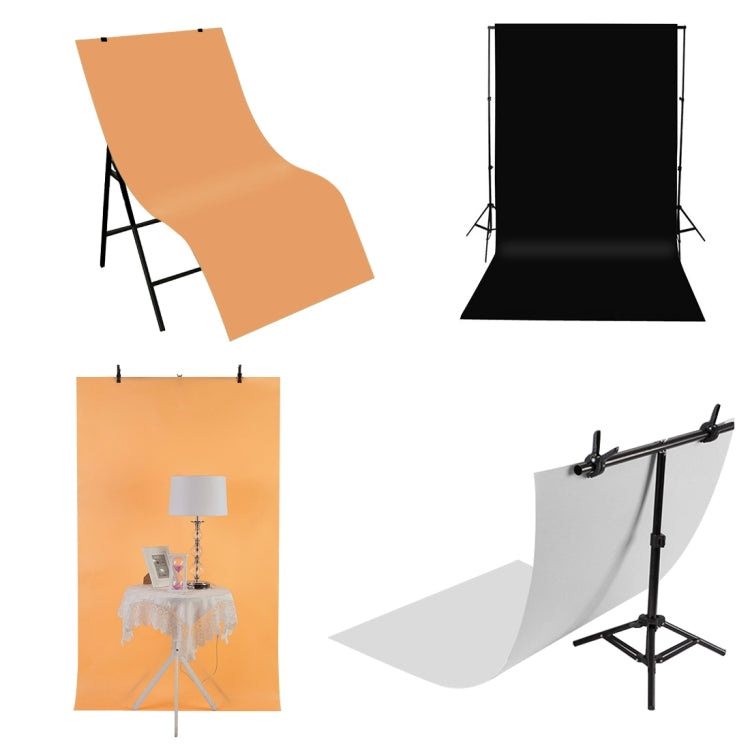 PULUZ Photography Background PVC Paper Kits for Studio Tent Box, Size: 121cm x 58cm(Orange) - Camera Accessories by buy2fix | Online Shopping UK | buy2fix