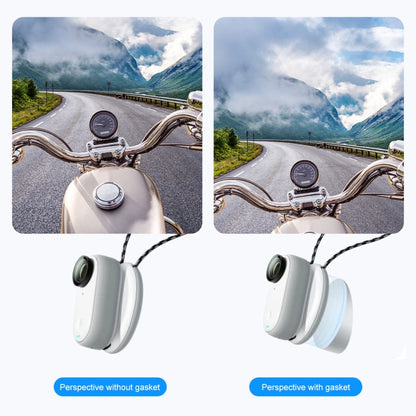 For Insta360 GO 3 / GO 3S PULUZ Magnetic Pendant Holder Quick Release Neck Strap (White) - Mount & Holder by PULUZ | Online Shopping UK | buy2fix