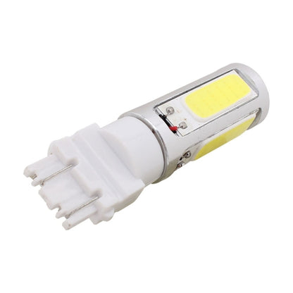 2PCS T25 Dual Wires 1250LM 20W + 5W 5 x COB LED White Light Brake Light Daytime Running Light Bulb, DC 12V - In Car by buy2fix | Online Shopping UK | buy2fix