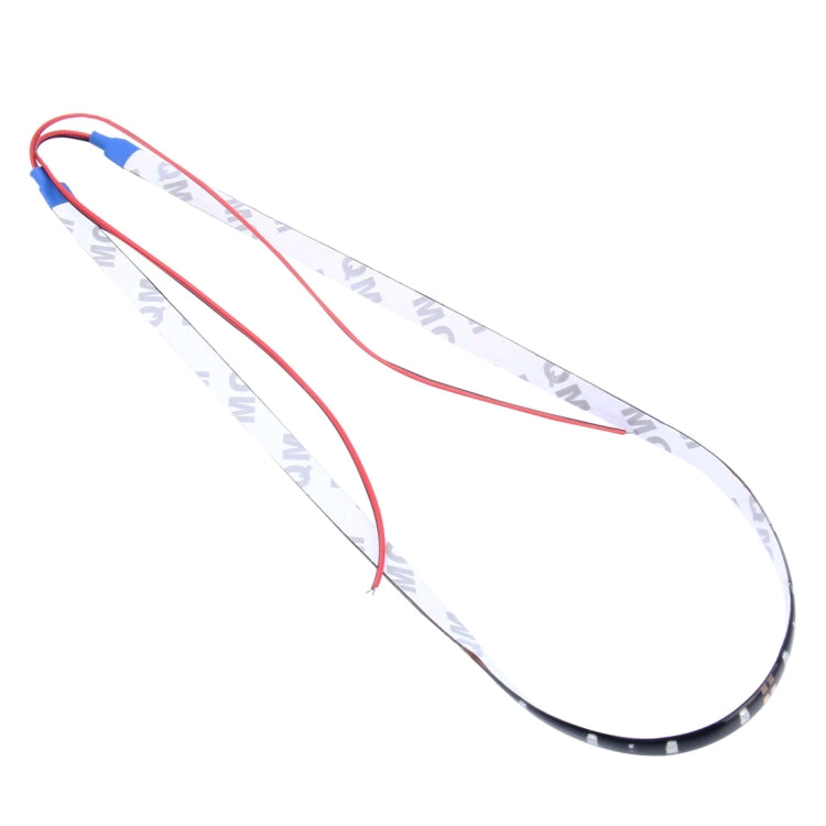 10 PCS 60cm 30 LED Waterproof Flexible Car Strip Light, DC 12V(Red Light) - In Car by buy2fix | Online Shopping UK | buy2fix