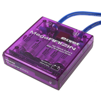 PIVOT Mega Raizin Voltage Stabilizer, High Capacity System & Battery Performance Monitor, DC 12V(Purple) - In Car by buy2fix | Online Shopping UK | buy2fix