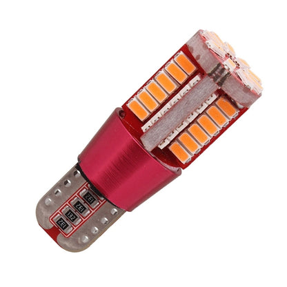 2 PCS T10 5W 285LM Pink Light 57 SMD 4014 LED Error-Free Canbus Car Clearance Lights Lamp, DC 12V - In Car by buy2fix | Online Shopping UK | buy2fix