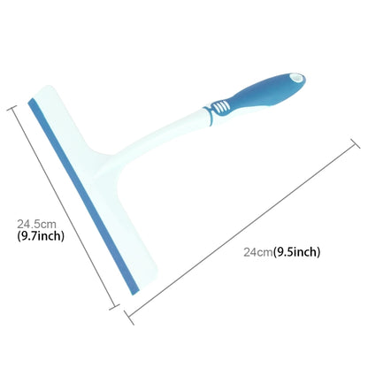 KANEED Car Window Plastic Nonslip Handle Glass Wiper / Window Cleaning Tool, Size: 24.5 x 24cm(Blue) - Car washing supplies by KANEED | Online Shopping UK | buy2fix