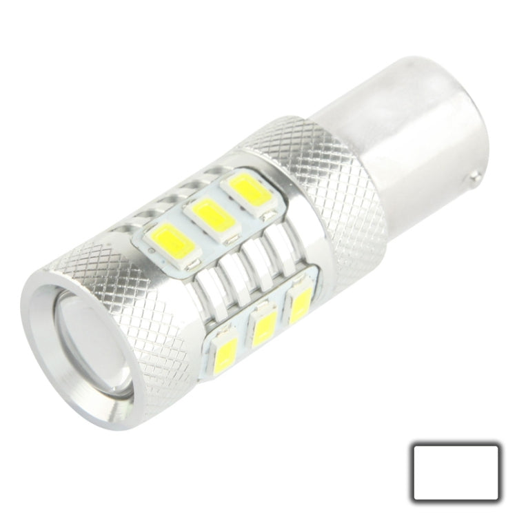 1156 11W White LED Turn Light for Vehicles, DC 12-30V, 12 LED SMD 5630 Light + 5W 1 LED CREE Light - In Car by buy2fix | Online Shopping UK | buy2fix