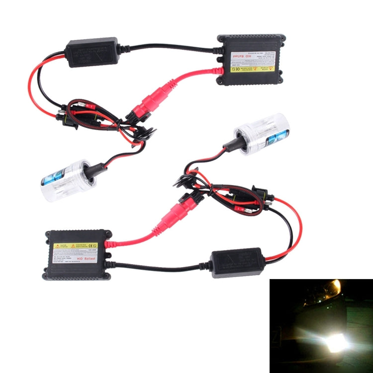 DC12V 35W 2x H7 Slim HID Xenon Light, High Intensity Discharge Lamp, Color Temperature: 6000K - In Car by buy2fix | Online Shopping UK | buy2fix
