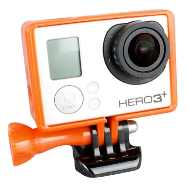 TMC High Quality Tripod Cradle Frame Mount Housing for GoPro HERO4 /3+ /3, HR191(Orange) - DJI & GoPro Accessories by TMC | Online Shopping UK | buy2fix