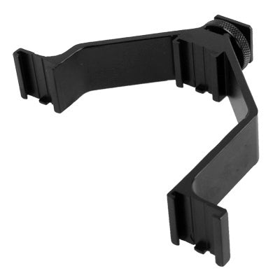 12.5 cm Triple Shoe V-bracket(Black) - Camera Accessories by buy2fix | Online Shopping UK | buy2fix