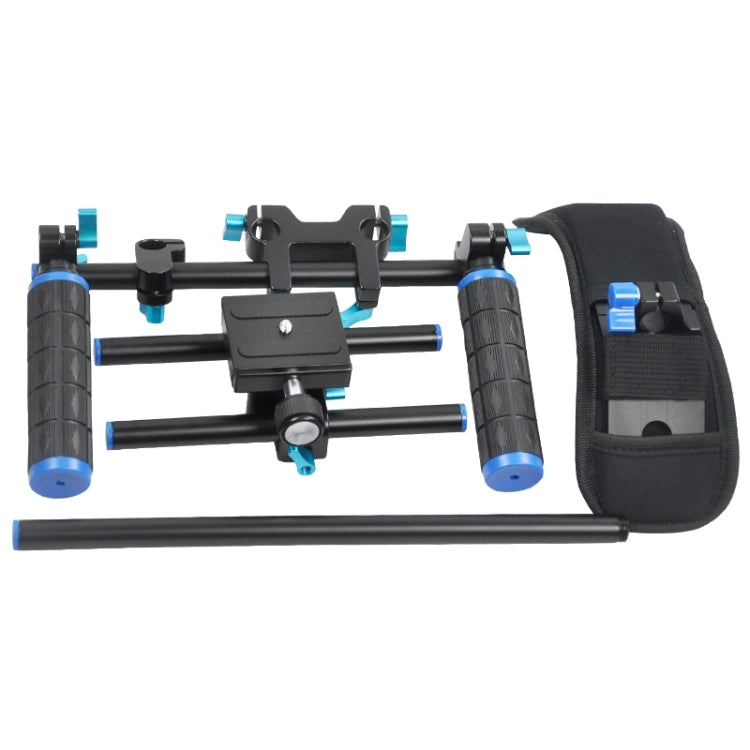 YELANGU YLG0102H Dual Handles Free Camera Shoulder Mount Kit - Camera Accessories by YELANGU | Online Shopping UK | buy2fix