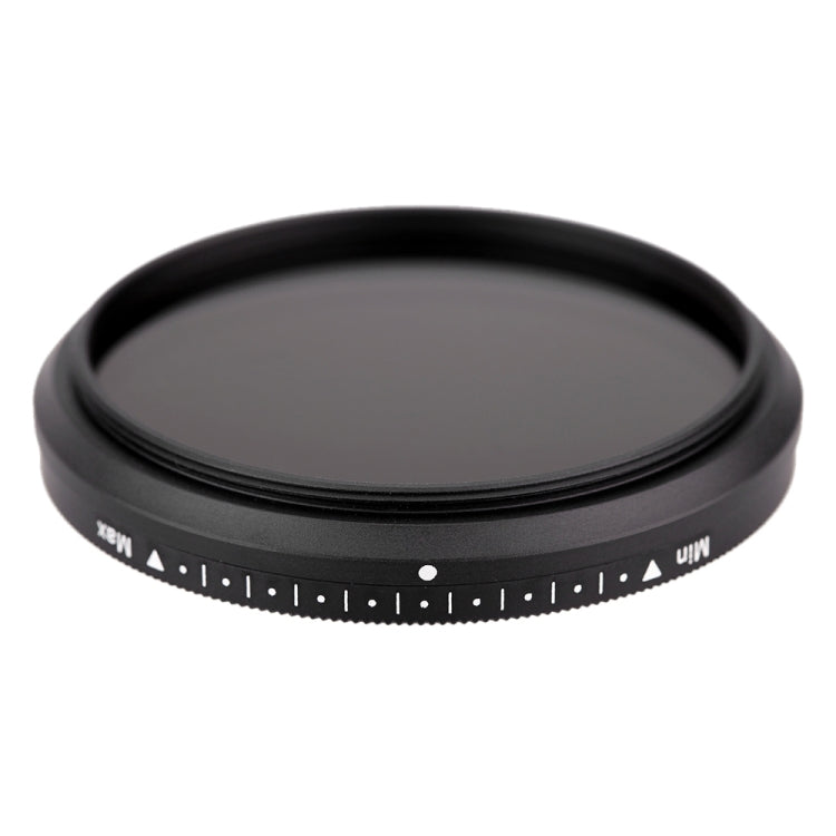 52mm ND Fader Neutral Density Adjustable Variable Filter ND 2 to ND 400 Filter(Black) - Camera Accessories by buy2fix | Online Shopping UK | buy2fix