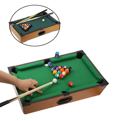 Tabletop Miniature Pool Table Billiards Games(Yellow) - Others by buy2fix | Online Shopping UK | buy2fix