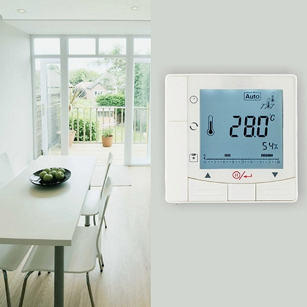 Electric Floor Heating System LCD Display Programmable Room Thermostat(Black) - Consumer Electronics by buy2fix | Online Shopping UK | buy2fix