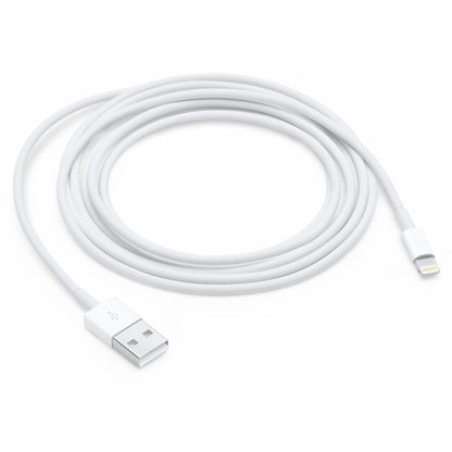 USB Sync Data / Charging Cable for iPhone, iPad, Length: 2m(White) - Normal Style Cable by buy2fix | Online Shopping UK | buy2fix