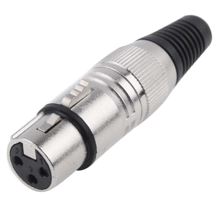 3 Pin XLR Female Plug Microphone Connector Adapter - Consumer Electronics by buy2fix | Online Shopping UK | buy2fix