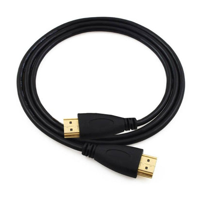 1.8m HDMI to HDMI 19Pin Cable, 1.4 Version, Support 3D, Ethernet, HD TV / Xbox 360 / PS3 etc (Gold Plated)(Black) - Cable by buy2fix | Online Shopping UK | buy2fix