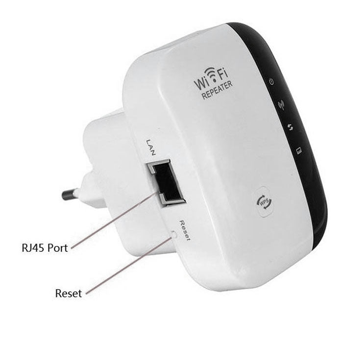 WS-WN560N2 300Mbps Wireless-N WIFI 802.11n Repeater Range Expander, EU Plug(White) - Powerline Network Adapters by buy2fix | Online Shopping UK | buy2fix