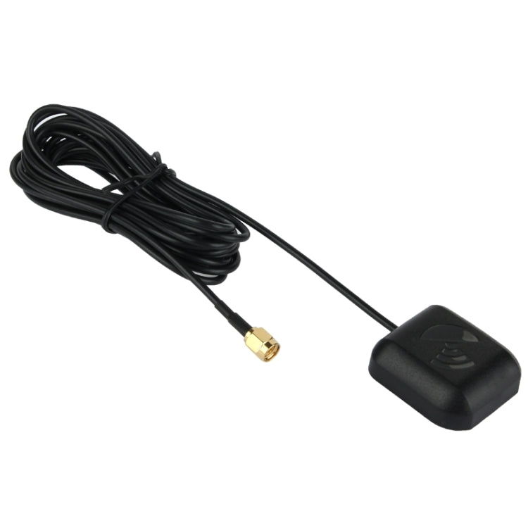 Vehicle GPS Antenna Active Receiver Magnetic Base Mount Adapter Aerial SMA Male Connector, Cable Length: 3m - GPS Accessories by buy2fix | Online Shopping UK | buy2fix